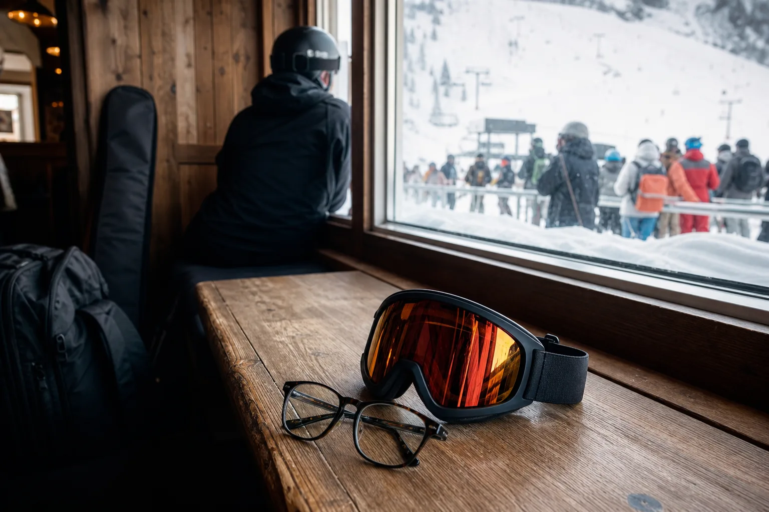 Anon Helix 2 Black OTG-skidglasögon med bonuslins