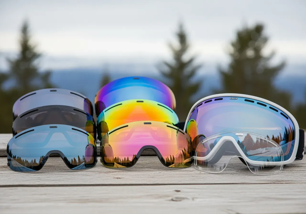 Välja linsfärg efter väder