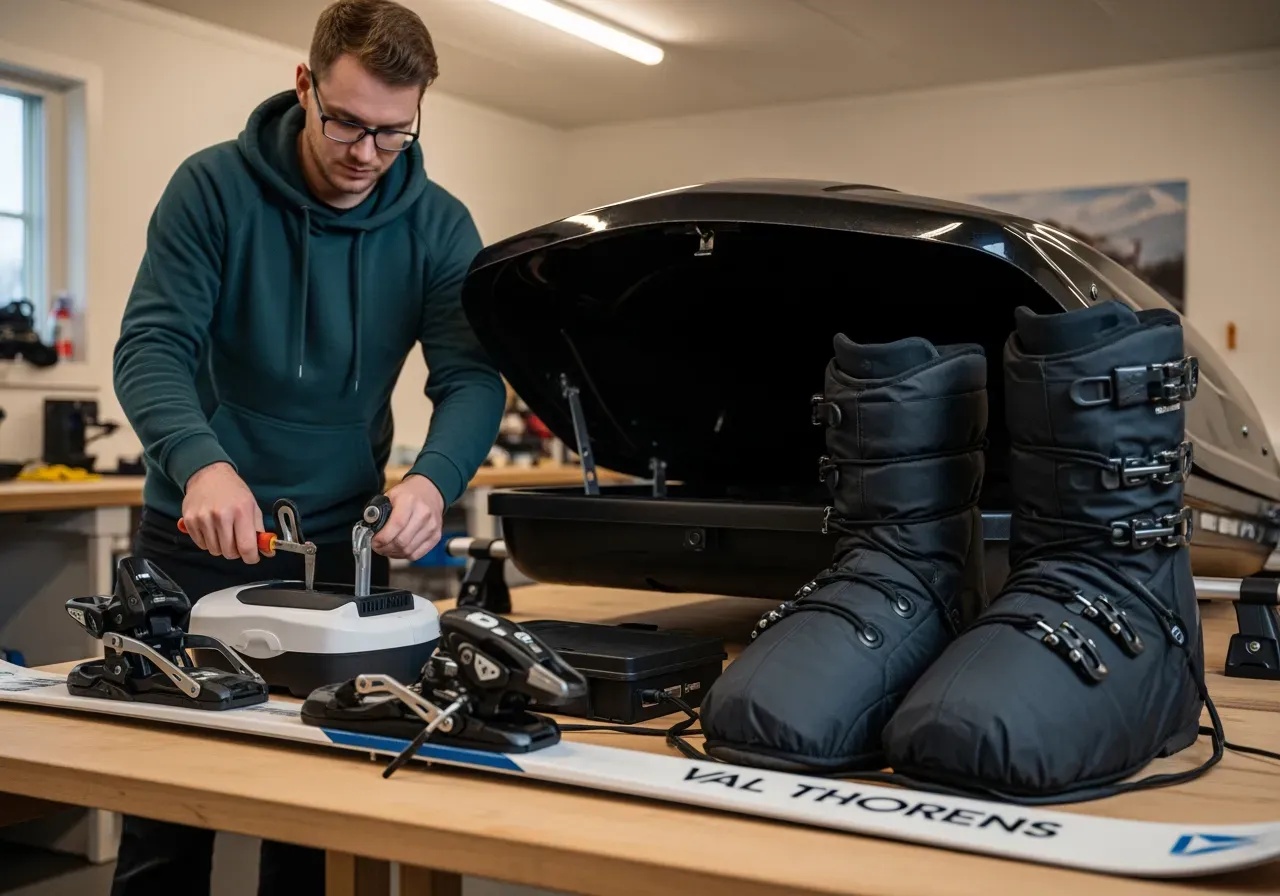 Montering av Val Thorens pluspaket