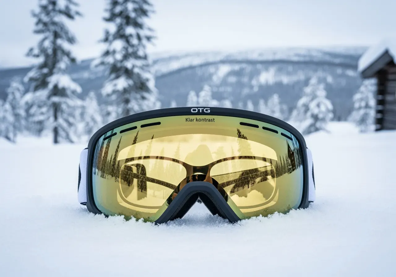 OTG skidglasögon för klar kontrast
